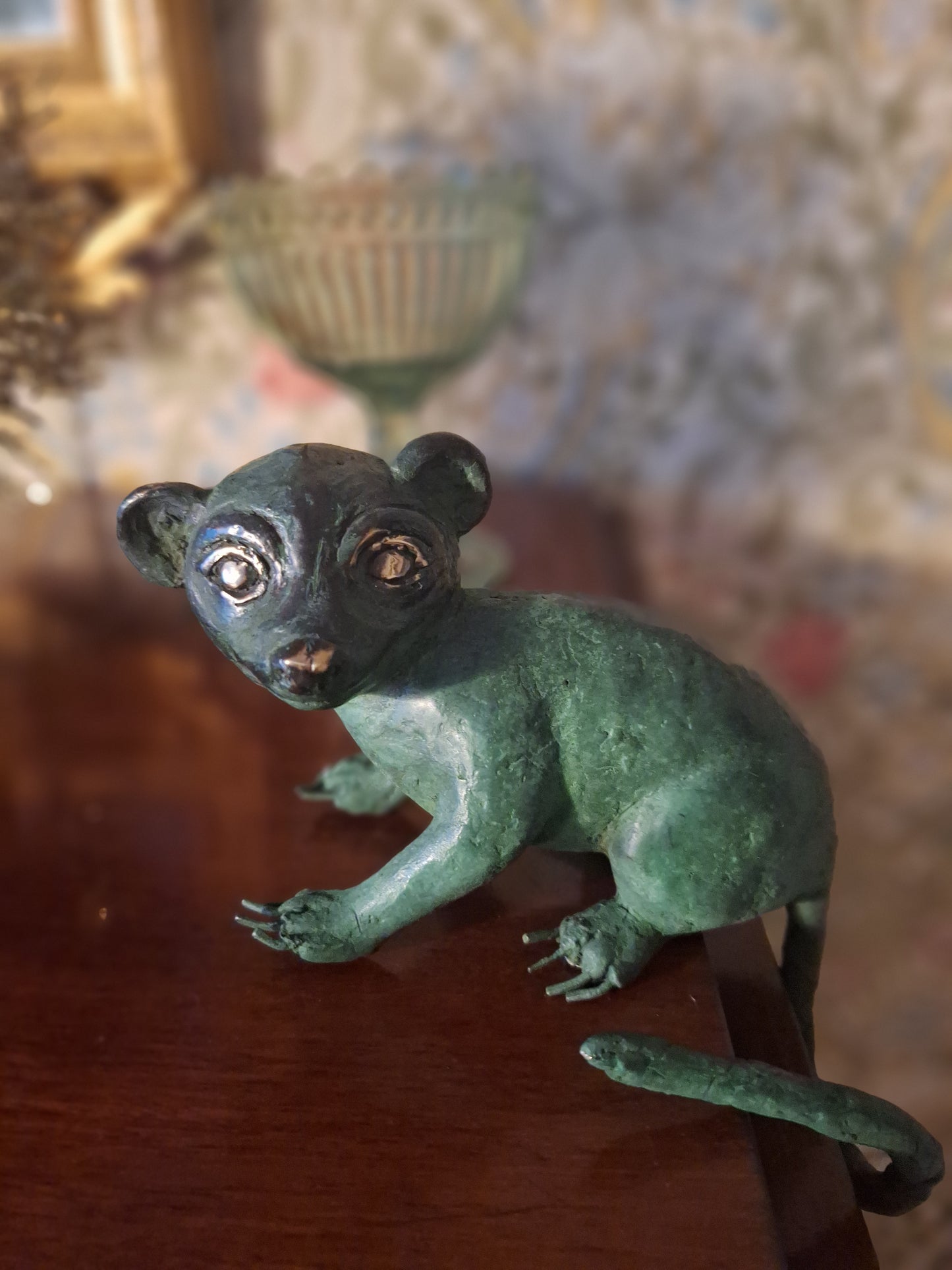 Palm-civet in bronze